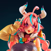 Statue Varesa Cowgirl | Genshin Impact Fan art par Officer Rhu SFW,NSFW 3d printed statue,3d printed,3d printed figure,Varesa Cowgirl Statue,Genshin Impact Statue,furry statue