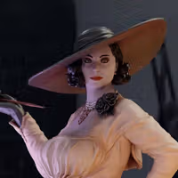 Lady Dimitrescu Statue | Resident Evil Fan Art by TrickorTreat3D SFW,NSFW 3d printed,3d printed statue,Lady Dimitrescu statue,Resident Evil statue,nsfw statue