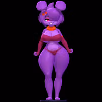 Bonfie Statue | Five Nights at Freddy's Fanart von Nonotoys SFW,NSFW 3d printed statue,3d printed,nsfw statue,furry statue,3d printed figure,Nights at Freddy's statue,Bonfie statue