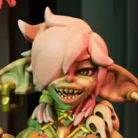 Amazonian Goblin Forager Miniature | DnD Fan Art by Jigglystix SFW 3d printed,miniature,dnd miniature,Amazonian Goblin Forager,3d printed miniature