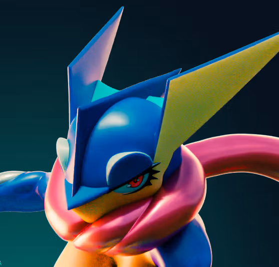 Greninja Curvy Statue | Pokémon Fanart von Officer Rhu SFW,NSFW,Futa 3d printed statue,3d printed,3d printed figure,Greninja Statue,Pokemon Statue,futa statue,futa figurines,futanari figurines,futanari statue,nsfw statue,furry statue