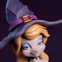 Minerva Mink Witch Furry Statue | Looney Tunes Fan Art by mowmaw NSFW,Futa 3d printed,Minerva Mink Witch statue,futa statue,Looney Tunes statue,furry statue,nsfw statue,futa figurines,futanari figurines,futanari statue