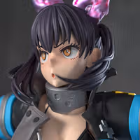 Tamaki Kotatsu Statue | Fire Force Fan Art by Azerama SFW,NSFW 3d printed,3d printed statue,nsfw statue,Tamaki Kotatsu statue,Fire Force statue