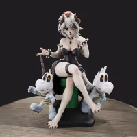 Bowsette Furry Statue | Super Mario Fan Art by Anyonensfw SFW,NSFW,Futa 3d printed,3d printed statue,nsfw statue,futa statue,Bowsette Statue,Super Mario Statue,futa figurines,futanari figurines,futanari statue,furry statue