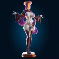Jiangshi Owari Statue | Jiangshi Fan Art by Officer Rhu SFW,NSFW,Futa 3d printed statue,3d printed,nsfw statue,futa statue,futa figurines,futanari figurines,futanari statue,Jiangshi Owari Statue,Jiangshi Statue