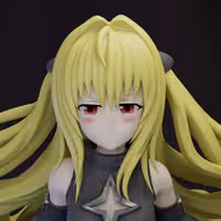 Statua Golden Darkness | To Love-Ru Fan art di MoonFigures SFW 3d printed,3d printed statue,To Love-Ru Statue,Konjiki no Yami Statue,Golden Darkness Statue,3d printed figure
