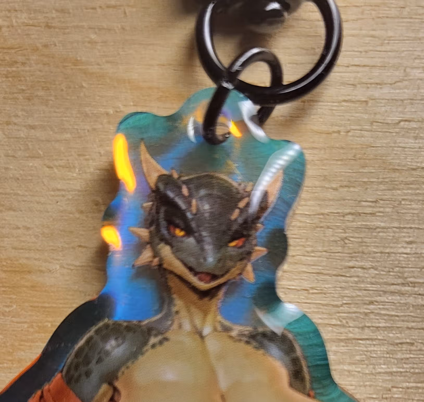 Argonian Keychain | The Elder Scrolls Acrylic Keychain SFW Argonian keychain,furry keychain,SFW keychain,Skyrim keychain,The Elder Scrolls