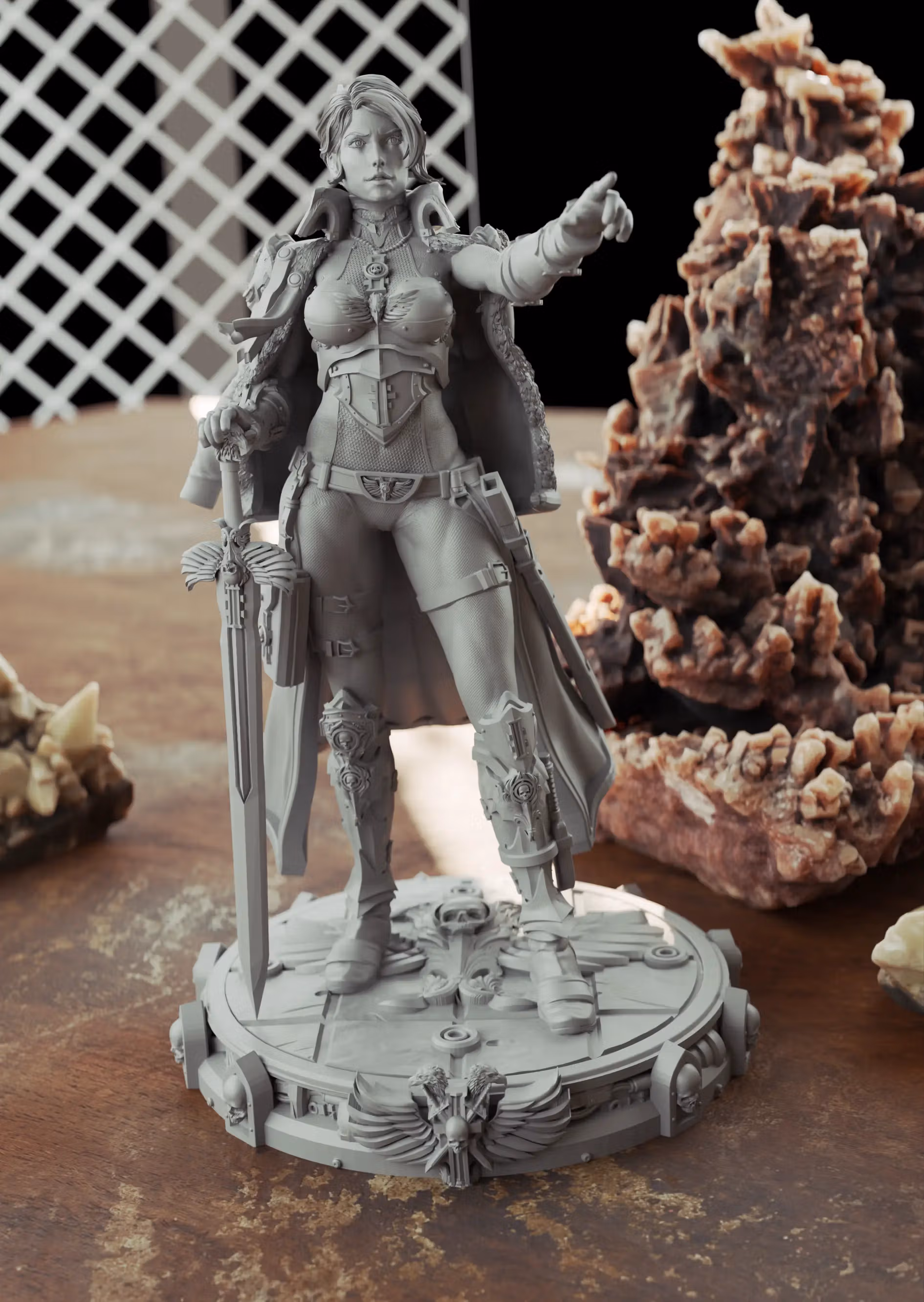 Secret Agent Miniature | 40k Fan Art by 3DArtGuy SFW 3d printed,miniature,3d printed miniature,Secret Agent,warhammer 40k,40k miniature