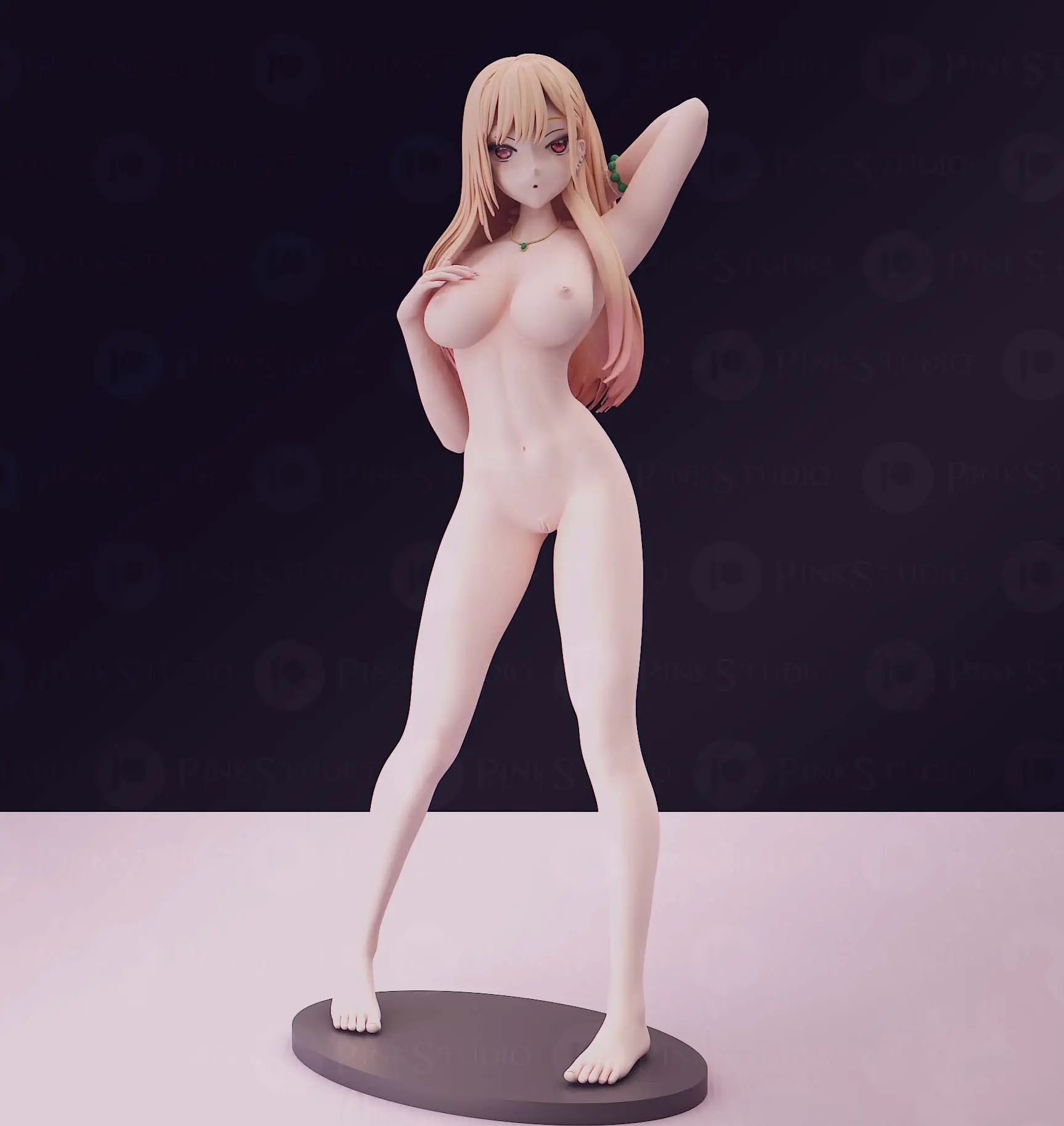 Statue Marin Kitagawa | My Dress-Up Darling Fan art par Pink Studio SFW,NSFW 3d printed statue,3d print statue,nsfw statue,Marin Kitagawa Statue,My Dress-Up Darling Statue,sfw statue