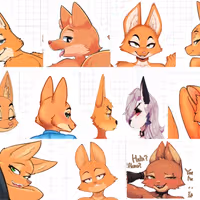 Diane Foxington Pack Sticker | The Bad Guys Vinyl-Sticker NSFW furry sticker,sticker pack,nsfw sticker,Diane Foxington sticker,The Bad Guys sticker