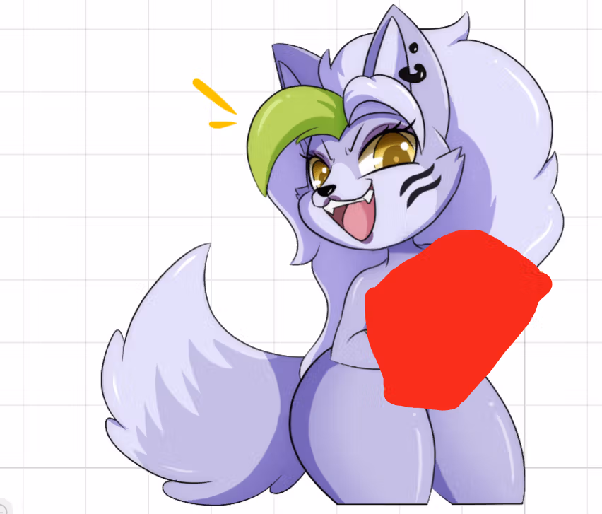 Roxanne Nsfw v4 Sticker | Five Nights at Freddy's Vinyl Sticker NSFW furry sticker,sticker,roxanne sticker,nsfw sticker,Nights at Freddy's