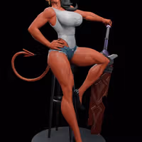 Figura Malevola And Meru Succubus | Dispatch Fanart autorstwa Digital Dark SFW,NSFW,Futa 3d printed statue,3d printed,nsfw statue,3d printed figure,futa statue,Malevola Statue,Meru Statue,Dispatch Statue,futa figurines,futanari figurines,futanari statue
