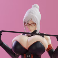 Statua Meiko Shiraki | Prison School Fan art di KiTNo SFW,NSFW 3d printed statue,3d printed figure,nsfw statue,Meiko Shiraki statue,Prison School statue,3d printed figure