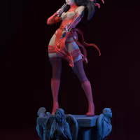 Elektra Statue | Marvel Fan Art by E.S Monster SFW,NSFW 3d printed,3d printed statue,Elektra Statue ,nsfw statue,Marvel statue