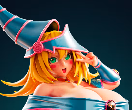 Dark Magician Girl Statue | Yu-Gi-Oh! Fan Art by Officer Rhu SFW,NSFW,Futa 3d printed statue,3d printed,3d printed figure,Dark Magician Girl Statue,Yu-Gi-Oh! Statue,futa statue,futa figurines,futanari figurines,futanari statue