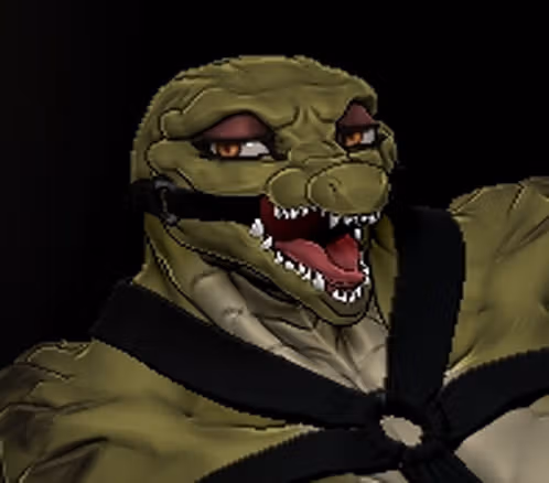 Cocodrile Trap Furry Statue | Original Fan Art by MorganMorningstar NSFW,Futa 3d printed statue,3d printed,3d printed figure,Cocodrile Trap Statue,Original Statue,futa statue,futa figurines,futanari figurines,futanari statue,nsfw statue,furry statue