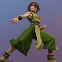 Toph Beifong Statue | Avatar Last Airbender Fanart von Dinamuuu3d SFW,NSFW 3d printed statue,3d printed,Toph Beifong Statue ,3d printed figure,nsfw statue,Avatar Last Airbender statue