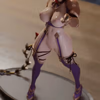 IVY Statue | Soul Calibur Fan Art by Momoji3d SFW,NSFW 3d printed statue,3d printed,nsfw statue,3d printed figure,IVY Statue,Soul Calibur statue