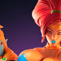 Urbosa and Midna Statue | The Legend of Zelda Fan Art by Officer Rhu SFW,NSFW,Futa 3d printed,Urbosa and Midna statue,The Legend of Zelda statue,3d printed figure,nsfw statue,futa statue,futa figurines,futanari figurines,futanari statue