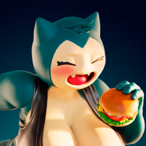 Snorlax Chubby Furry Statue | Pokemon Fan Art by Officer Rhu SFW,NSFW,Futa 3d printed statue,3d printed,3d printed figure,Snorlax Chubby Statue,Pokemon Statue,futa statue,futa figurines,futanari figurines,futanari statue,nsfw statue,furry statue