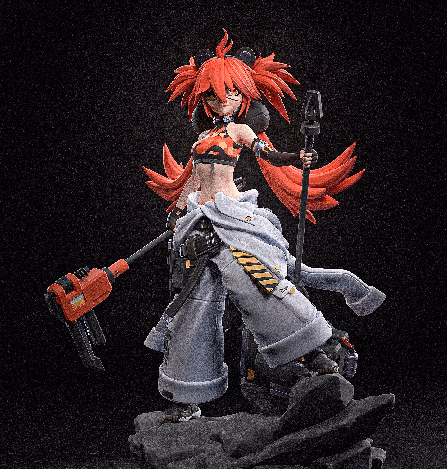 Koleda Belobog Statue | Zenless Zone Zero Fanart von H3LLCREATOR SFW 3d printed statue,Zenless Zone Zero,3d printed,Koleda Belobog Statue,3d printed figure