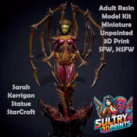 Sarah Kerrigan Statue | StarCraft Fanart von Yan-H SFW 3d printed statue,3d printed,nsfw statue,3d printed figure,Sarah Kerrigan statue,StarCraft statue