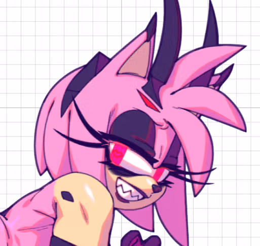 Naklejka Amy Rose Furry | Sonic the Hedgehog Naklejka winylowa NSFW nsfw sticker,stickers,Amy Rose sticker,Sonic the Hedgehog sticker,furry sticker