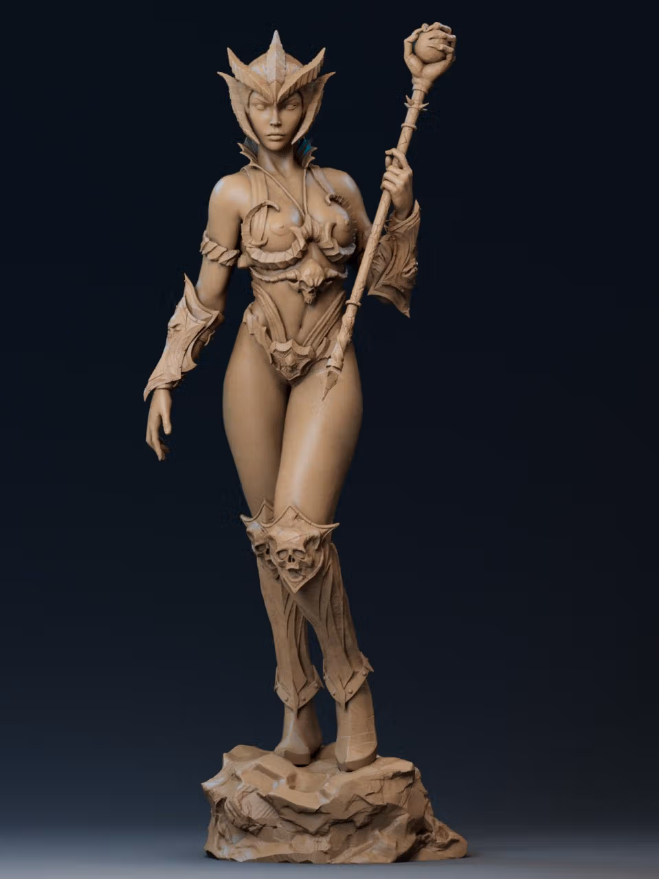 Evil Lyn Statue | Masters of the Universe Fanart von CA3dART SFW,NSFW 3d printed,3d printed statue,nsfw statue,3d printed figure,Evil Lyn Statue,Masters of the Universe Statue