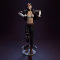 Figura Vi Pitfighter | Arcane Fanart autorstwa FunserviceSTL SFW,NSFW,Futa 3d printed statue,nsfw statue,Arcane statue,Vi Statue,3d printed figure,3d printed,futa figurines,futanari figurines,futanari statue,futa statue