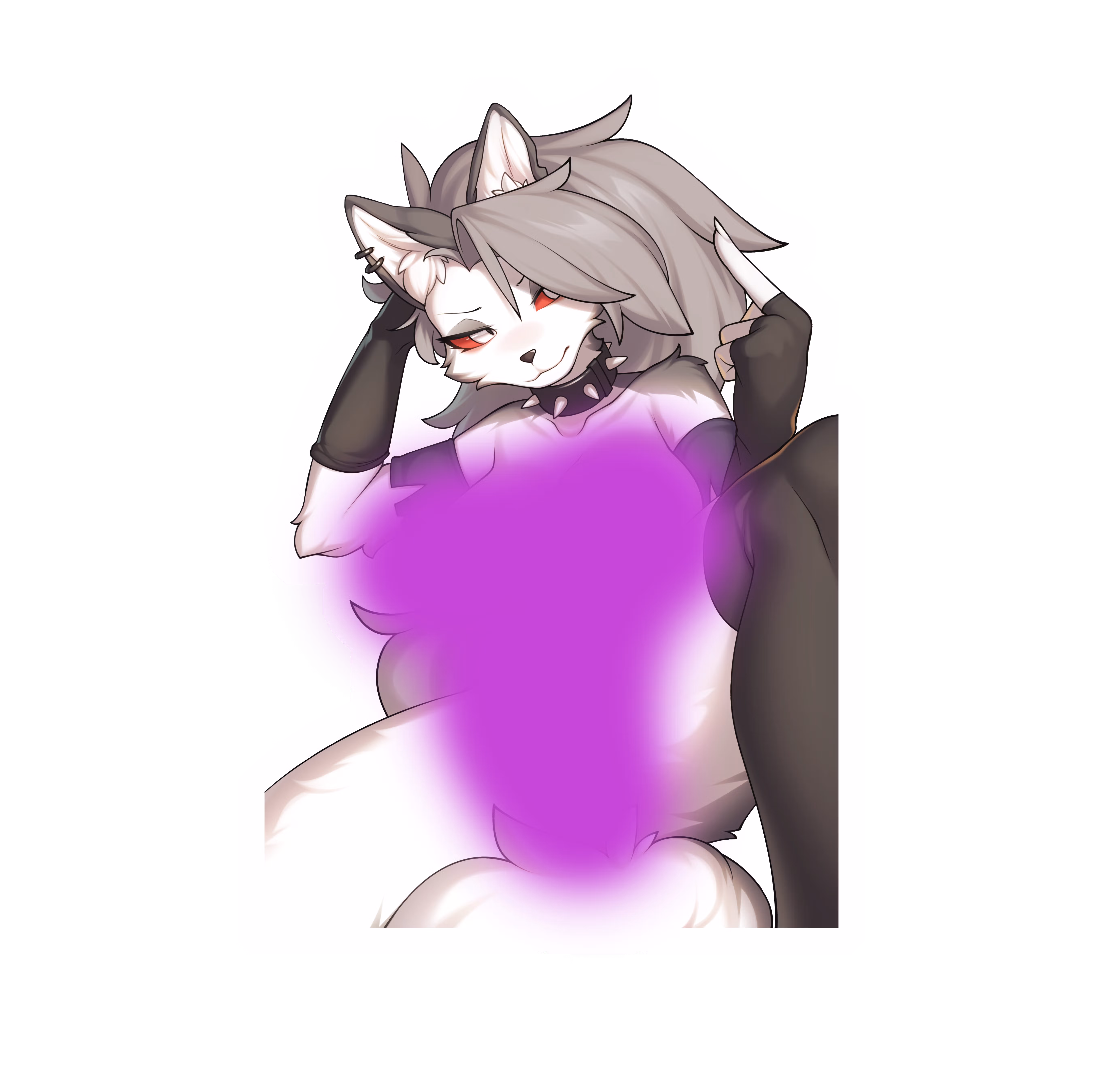 Loona v1 Sticker | Helluva Boss Vinyl Sticker NSFW furry sticker,Helluva Boss sticker,nsfw sticker,stickers,loona nsfw