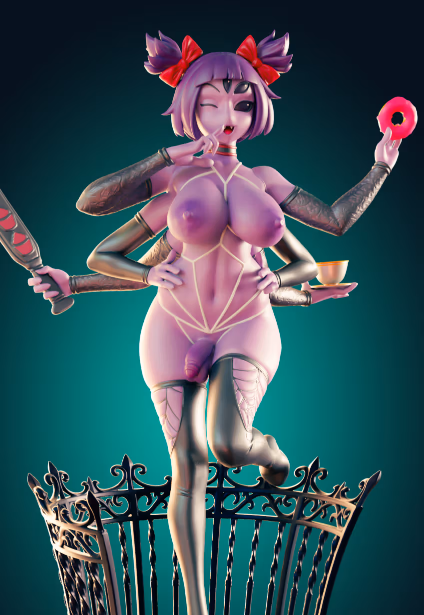 Estatua Muffet Spider Girl Furry | Monster Girl Fan art por Officer Rhu SFW,NSFW,Futa 3d printed statue,3d printed,3d printed figure,Muffet Spider Girl Statue,Monster Girl Statue,futa statue,futa figurines,futanari figurines,futanari statue,nsfw statue,furry statue