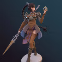 Statua Shadowheart | Baldur's Gate 3 Fan art di Dinamuuu3d SFW,NSFW 3d printed statue,3d printed,Baldur's Gate 3 Statue ,3d printed figure,nsfw statue,Shadowheart statue