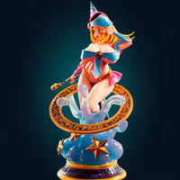 Statue Dark Magician Girl | Yu-Gi-Oh! Fan art par Officer Rhu SFW,NSFW,Futa 3d printed statue,3d printed,3d printed figure,Dark Magician Girl Statue,Yu-Gi-Oh! Statue,futa statue,futa figurines,futanari figurines,futanari statue