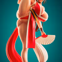Mai Shiranui Statue | The King of Fighters Fan Art by Officer Rhu SFW,NSFW,Futa 3d printed statue,3d printed,3d printed figure,Mai Shiranui Statue,The King of Fighters Statue,futa statue,futa figurines,futanari figurines,futanari statue,nsfw statue