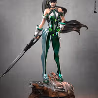 EVE Statue | Stellar Blade Fanart von Pop Totem SFW 3d printed statue,3d printed,sfw statue,eve statue,Stellar Blade
