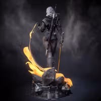 Ciri Older Statue | The Witcher Fan Art by Bulkamancer SFW 3d printed statue,3d printed,Ciri Older Statue,3d printed figure,The Witcher statue