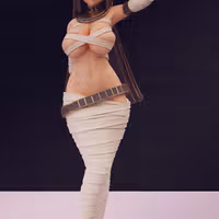 Sekhmeti Letopolis Statue | Monster Musume Fan Art by Pink Studio SFW,NSFW 3d printed statue,nsfw statue,Sekhmeti Letopolis Statue,Monster Musume Statue,sfw statue