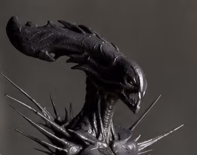 Xenomorph Statue | Alien Fan Art by Gibly SFW,NSFW 3d printed statue,3d printed,Xenomorph Statue,nsfw statue,3d printed figure,Alien Statue