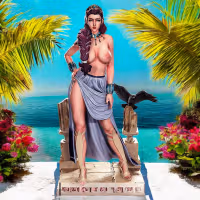 Hera Statue | Blood Of Zeus Fan Art by PEACHFIGURE SFW,NSFW 3d printed statue,3d printed,nsfw statue,3d printed figure,Hera statue,Blood Of Zeus statue