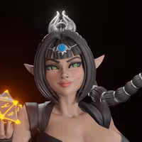 Shadowheart and Mimic Statue | Baldur's Gate 3 Fan Art by Digital Dark SFW,NSFW,Futa 3d printed statue,3d printed,nsfw statue,3d printed figure,Shadowheart and Mimic Statue,Baldur's Gate 3,futa statue,futa figurines,futanari figurines,futanari statue