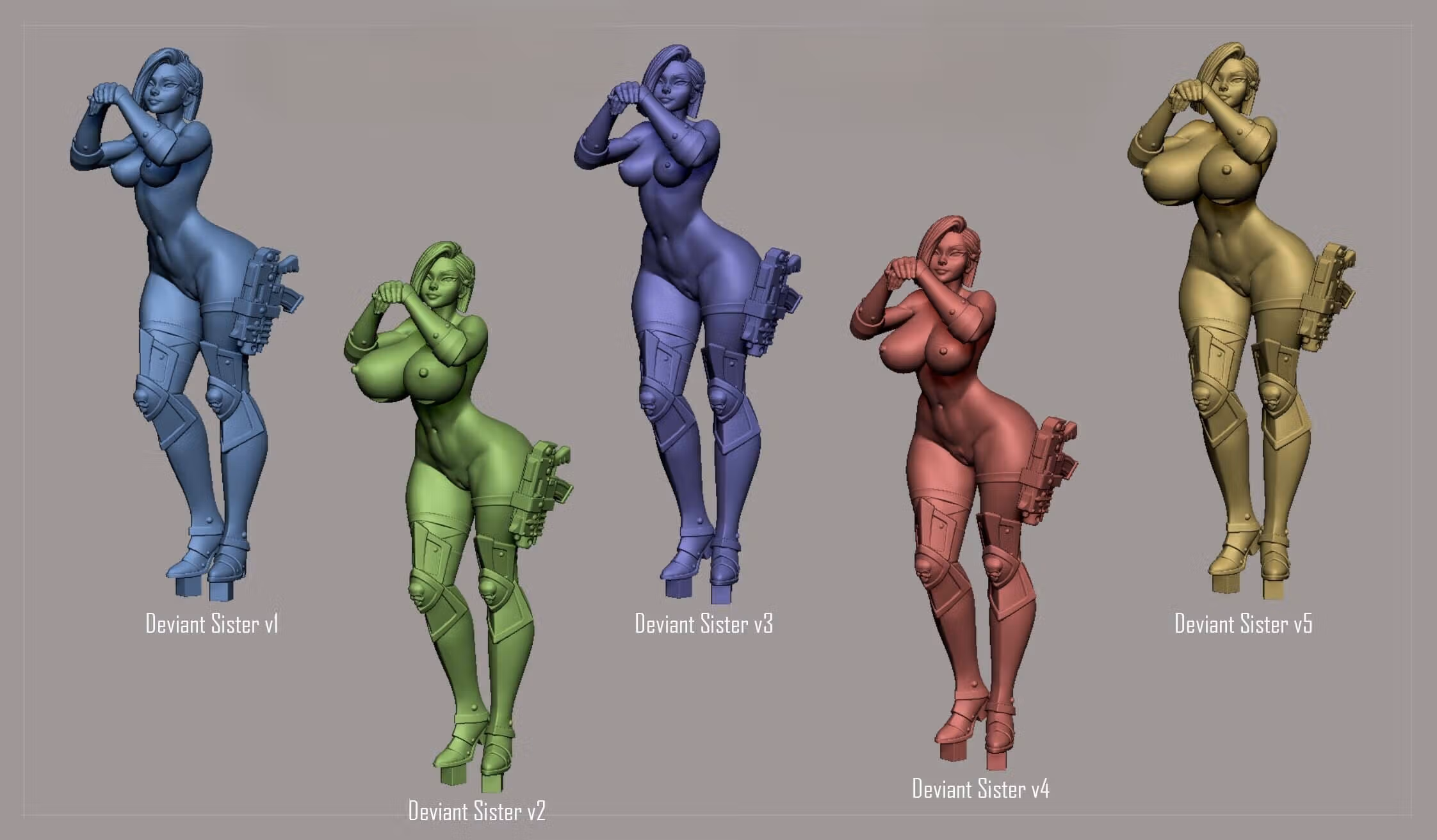 Sister of Battle Statue | 40k Fanart von Digital Dark SFW,NSFW,Futa 3d printed statue,3d printed,nsfw statue,futa statue,futa figurines,futanari figurines,futanari statue,3d printed figure,Sister of Battle Statue ,warhammer 40k statue 