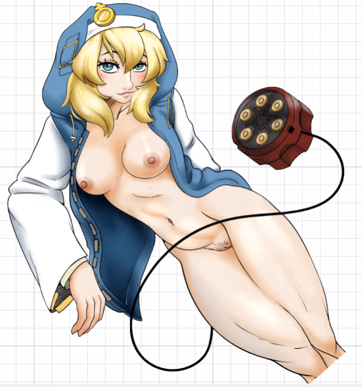 Autocollant Bridget Lounging | Guilty Gear Autocollant en vinyle NSFW,Futa stickers,Guilty Gear sticker,Bridget sticker,nsfw sticker,futanari sticker,futa sticker