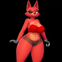 Foxy Statue | Five Nights at Freddy's Fanart von Nonotoys SFW,NSFW 3d printed statue,3d printed,nsfw statue,furry statue,3d printed figure,Nights at Freddy's statue,Foxy statue