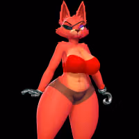 Statua Foxy | Five Nights at Freddy's Fan art di Nonotoys SFW,NSFW 3d printed statue,3d printed,nsfw statue,furry statue,3d printed figure,Nights at Freddy's statue,Foxy statue