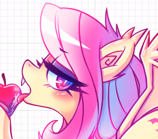 Flutterbat NSFW Furry Sticker | My Little Pony Vinyl Sticker NSFW furry sticker,nsfw sticker,stickers,Flutterbat,mlp sticker,My Little Pony sticker