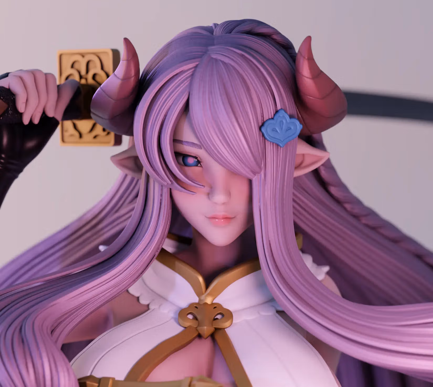 Statua Narmaya | Granblue Fantasy Fan art di Momoji3d SFW,NSFW 3d printed,3d printed statue,nsfw statue,Narmaya statue,Granblue Fantasy statue