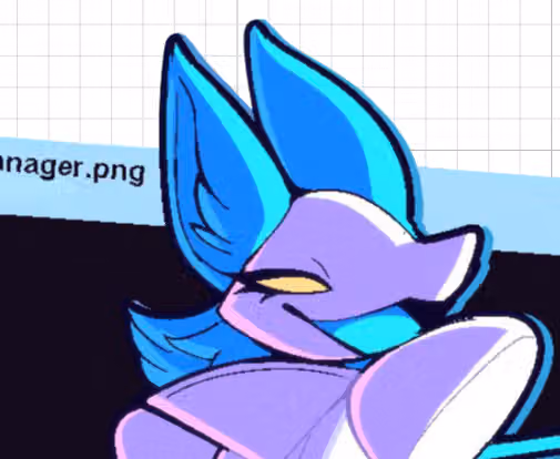 Tasque Manager v2 Furry Sticker | Deltarune Vinyl Sticker SFW furry sticker,sfw sticker,Tasque Manager sticker,Deltarunesticker