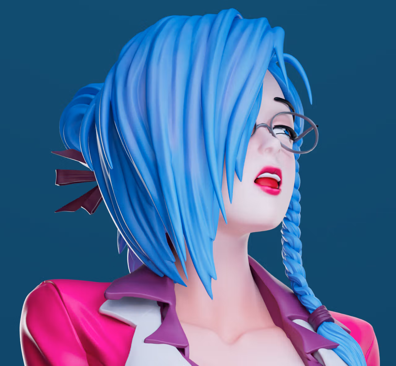 Statue Vanessa Futa | Pigeon Blood Fan art par Freyas Fantasys Futa 3d printed statue,3d printed,3d printed figure,Vanessa Statue,Pigeon Blood Statue,nsfw statue,futa figurines,futanari figurines,futanari statue,futa statue