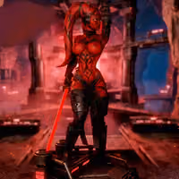 Darth Talon Statue | Star Wars Fanart von 3Dmoonn SFW,NSFW 3d printed,3d printed statue,Star Wars Statue,Darth Talon statue,3d printed figure,nsfw statue