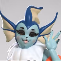 Statue Vaporeon Eevee | Pokemon Fan art par Anyonensfw SFW,NSFW,Futa 3d printed,3d printed statue,nsfw statue,futa statue,furry statue,Vaporeon Statue,Pokémon Statue,futa figurines,futanari figurines,futanari statue